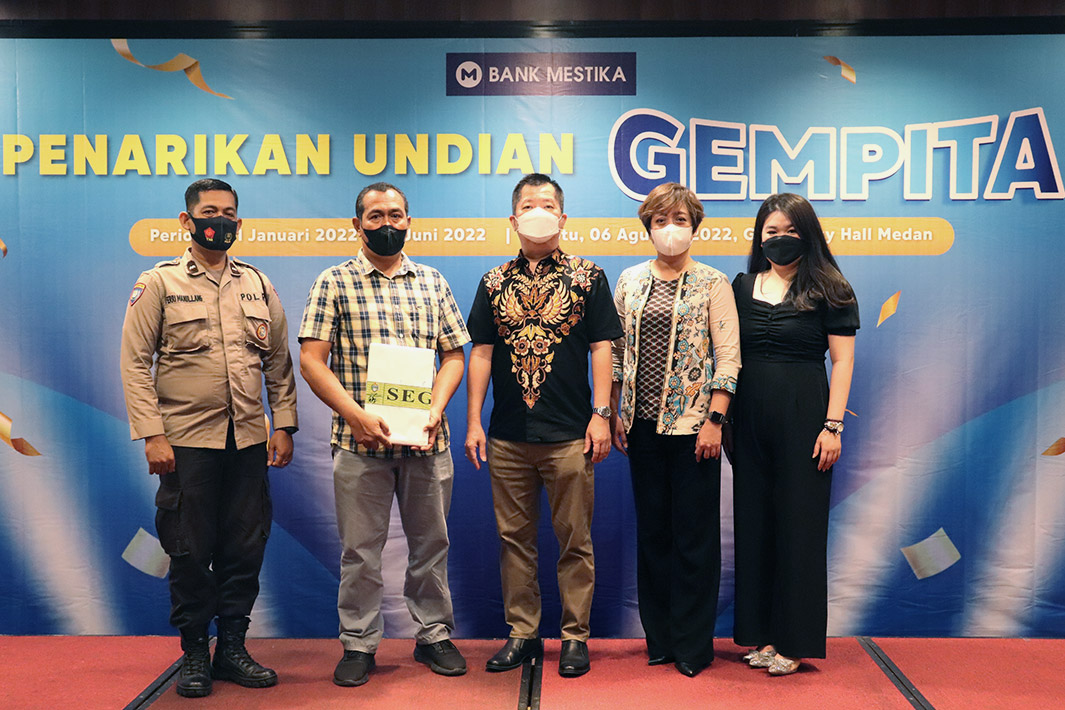 Penarikan Undian Gempita Bank Mestika,
Grand Prize Dimenangkan Nasabah Sumatera Utara